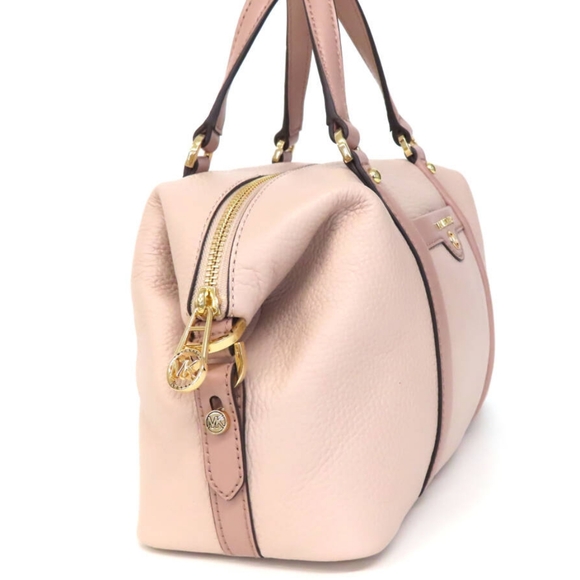 EUC Michael Kors Nude Pink Beck 2 Way Satchel Bag! - Picture 4 of 8
